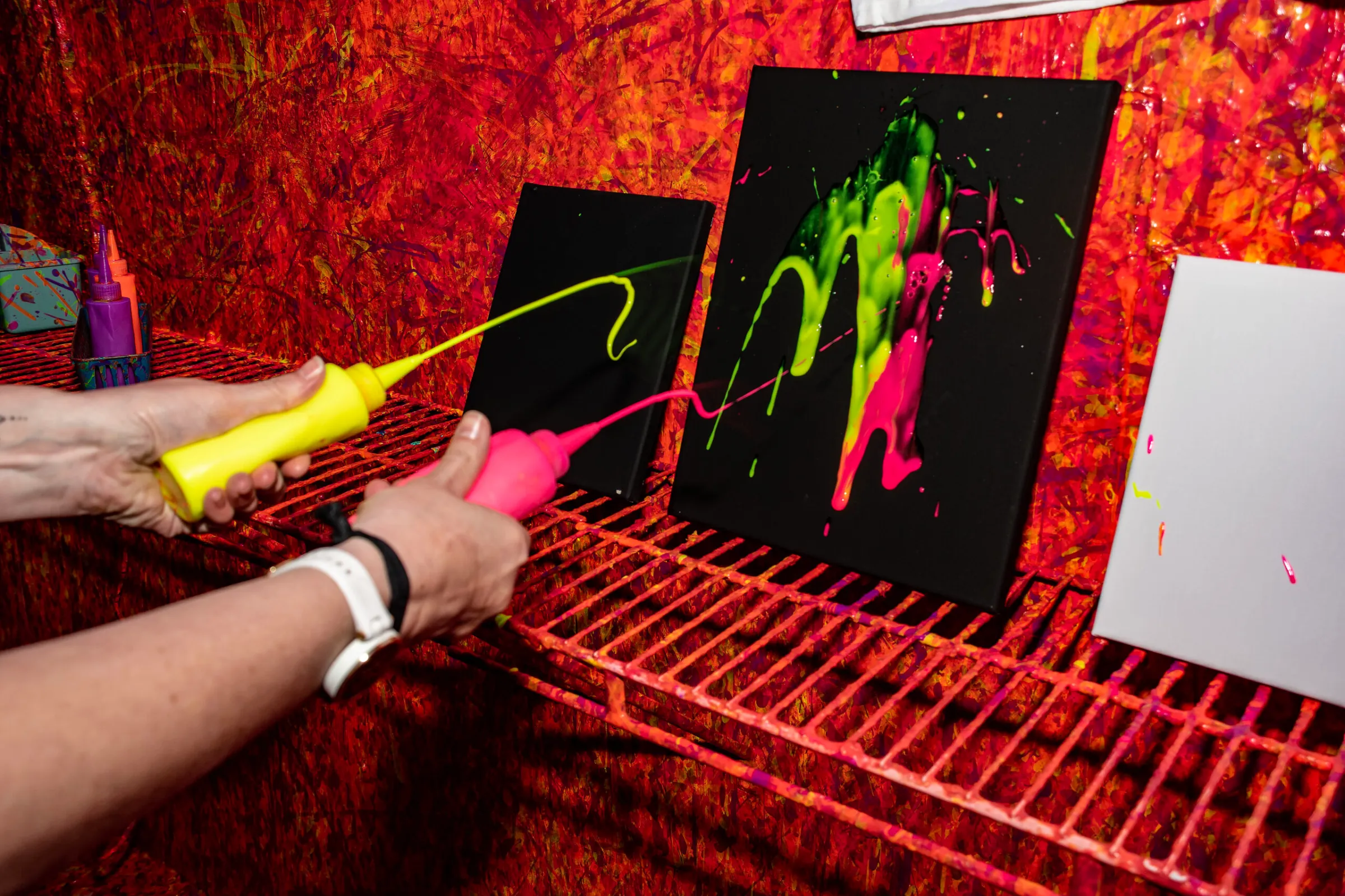 a person using a laptop